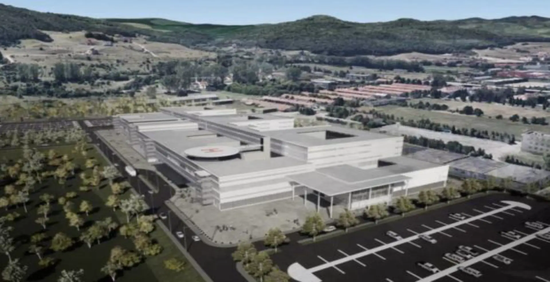 Construction of the CLUJ Regional Emergency Hospital