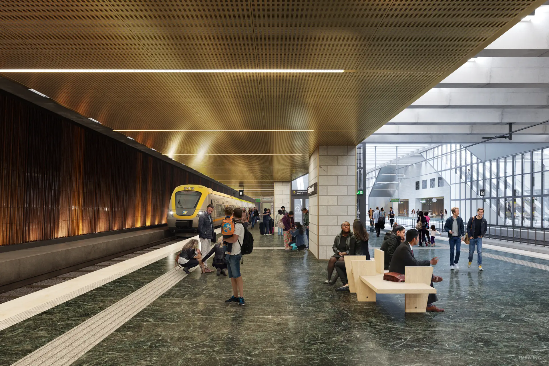 Västlänken E02 Central Station
